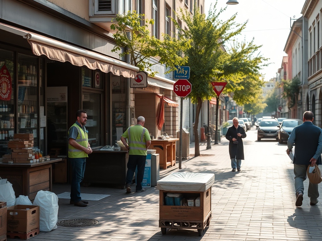 Ilustracja symbolizująca terminowe rozliczenie podatkowe PIT w Bełchatowie, z elementami lokalnymi.